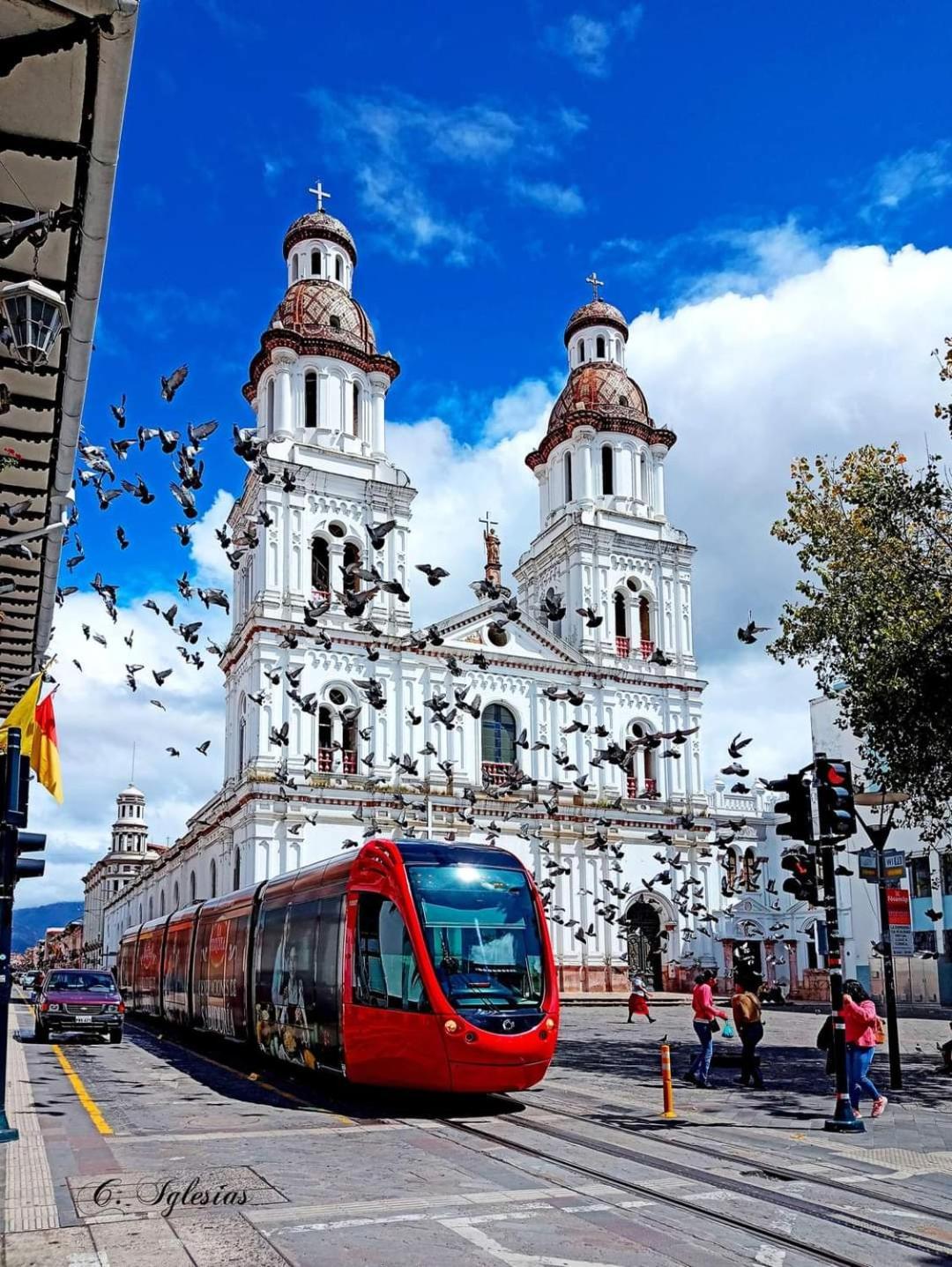 Del Centro Hotel Cuenca Eksteriør bilde